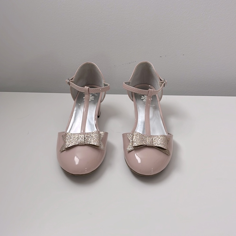 Nina Myra pump - size: 4 girls - blush pink heels